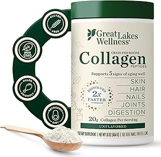 Great Lakes Wellness Collagen Peptides Powder