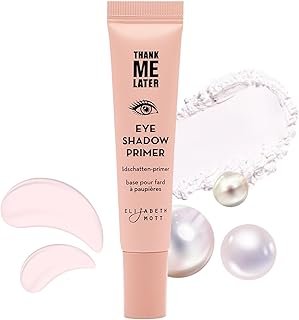 Elizabeth Mott Thank Me Later Eye Primer - Long-Lasting, Eyeshadow Primer Base for Oily Lids & Crease-Free Wear - Smudge-Proof, Lightweight, Cruelty-Free - 10g