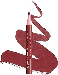 NYX PROFESSIONAL MAKEUP Lip Lingerie Liner Stain, Seamless Make Up with All-Day Color, Waterproof Lip Stain Finish - Up All Night (Black Cherry)