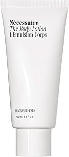 Nécessaire The Body Lotion Fragrance-Free - Multi-Peptide Moisturizer - Firming Body Lotion for Women + Men. 2.5% Niacinamide. Non-Comedogenic + Hypoallergenic for Sensitive Skin– 200 ml/6.8 fl oz