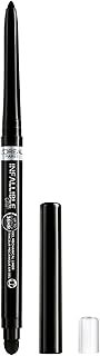 L'Oreal Paris Infallible Grip Mechanical Gel Eyeliner Pencil, Smudge-Resistant, Waterproof Eye Makeup with Up to 36HR Wear, Intense Black, 0.01 Oz