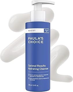 Paula's Choice RESIST Optimal Results Hydrating Cleanser, Green Tea & Chamomile, Anti-Aging Face Wash, Dry Skin, 6.4 Ounce