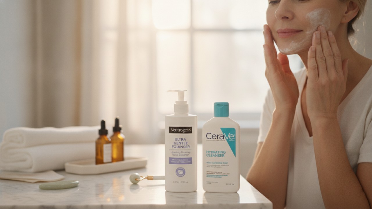 Best Facial Cleanser for Menopausal Skin Over 50: 5 Gentle Picks That Actually Work