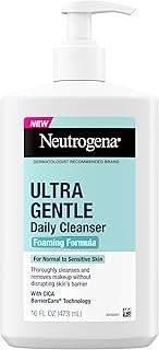 Neutrogena Ultra Gentle Foaming Facial Cleanser, Fragrance Free, 16 fl. oz