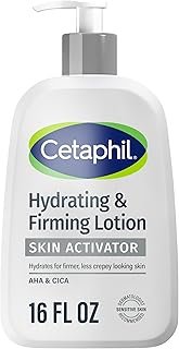 Cetaphil Skin Activator Hydrating & Firming Body Lotion 16oz, Mandelic Acid (AHA) and Centella Asiatica (CICA) Body Moisturizer, Hydrates and Firms Aging Skin, Anti-Aging Body Skincare