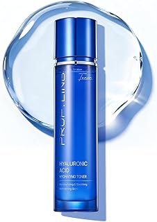 Multi-Molecular Hyaluronic Acid Toner, Hydrating Facial Toner with Anti-Wrinkle, Soothing, Moisturizing & Repairing Benefits