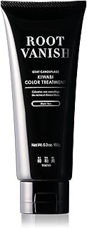 Color Treatment for Gray Coverage – Subtle, Gradual Semi-Permanent Hair Color – Hydrating, Sulfate-Free, Ammonia-Free, Vegan Color Depositing with 31 Botanical Extracts (Black)