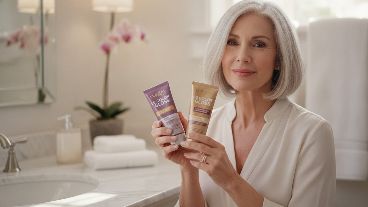 Best Hair Gloss for Gray Hair Women Over 50: 5 Top Picks That Actually Work