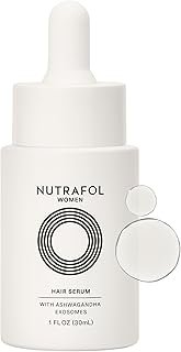 Nutrafol Women's Hair Serum, Supports Visibly Thicker and Stronger Hair, Vegan, Lightweight and Fast-Absorbing.