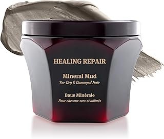 Saphira Healing Repair Mud Hair Mask with Dead Sea Minerals – Deep Repair Treatment for Dry & Damaged Hair – Hydrating Strength & Shine – Professional Hair Care 8.5oz / 250ml