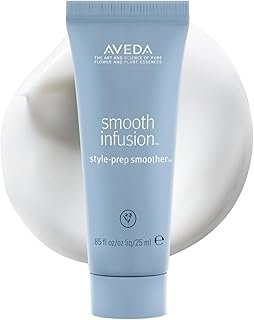 Aveda Smooth Infusion Style-Prep Smoother | Leave-In Anti-Frizz Serum | 72-Hour Frizz Defense & Frizz Control | Heat Protectant | 98% Naturally Derived*