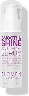 ELEVEN AUSTRALIA Smooth & Shine Anti-Frizz Serum - Anti Frizz Hair Care Products for Men and Women, Tames Frizzy Hair, Adds Shine, Lightweight Smoothing Formula - 2 fl oz