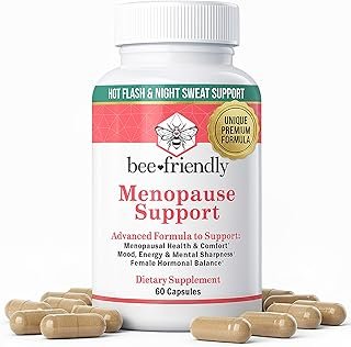 Menopause Supplements for Women, Relief of Hot Flashes, Night Sweats, for Menopausal Health, Comfort, Mood, Energy, Mental Sharpness, Hormonal Balance. DIM, Black Cohosh, Ashwagandha KSM-66 (60 caps)