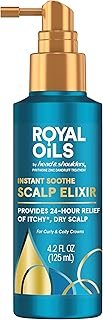 Head & Shoulders Royal Oils Scalp Elixir Treatment, Formulated with Cooling Menthol and Peppermint Oil for Instant Scalp Soothe and Hydration, 4.2 fl oz