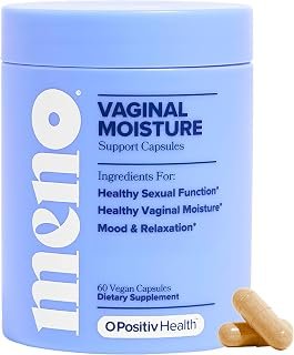 MENO Vaginal Moisture – Hormone-Free Capsules with Maca Root– 30-Day Supply