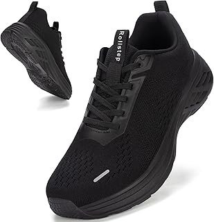 Wide Toe Box Shoes Women Sneakers Extra Wide Width Arch Support Non-Slip Tennis Athletic Ultralight Running Shoes for Women Walking Diabetic Plantar Fasciitis Footwear 6-12